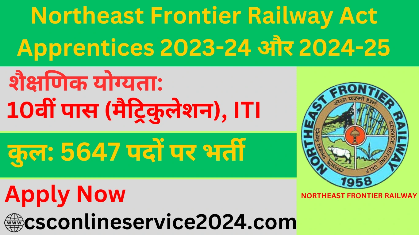 N F Railway Act Apprentices