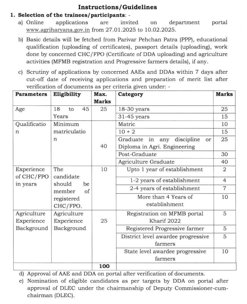 Agriculture Registration for Drone Pilot Training in Agriculture Department- Application Process