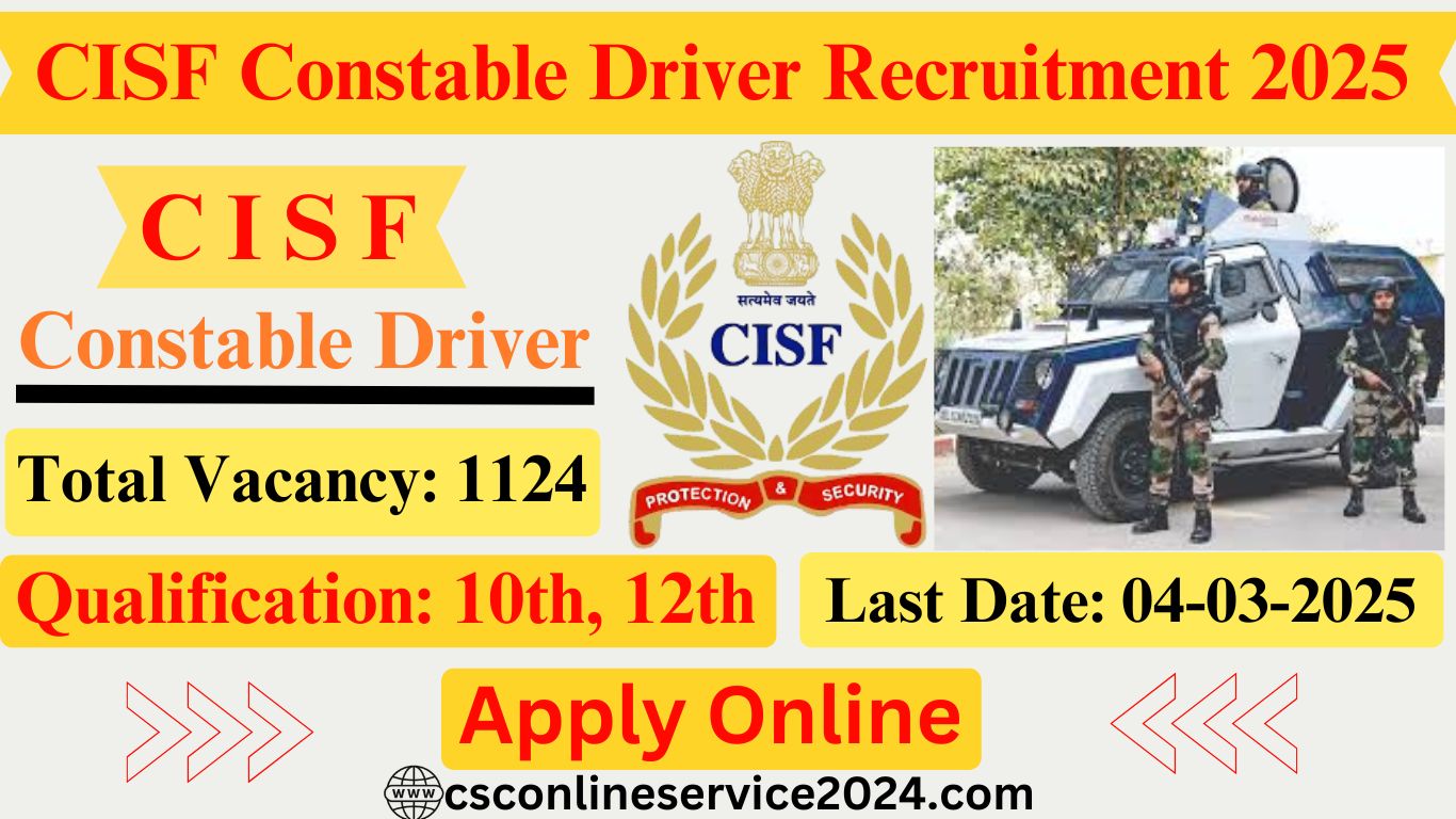 CISF Recruitment 2025