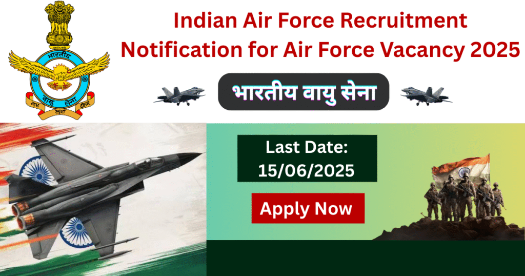 Air Force Vacancy 2025