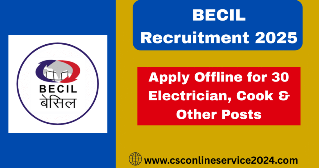 BECIL Recruitment 2025