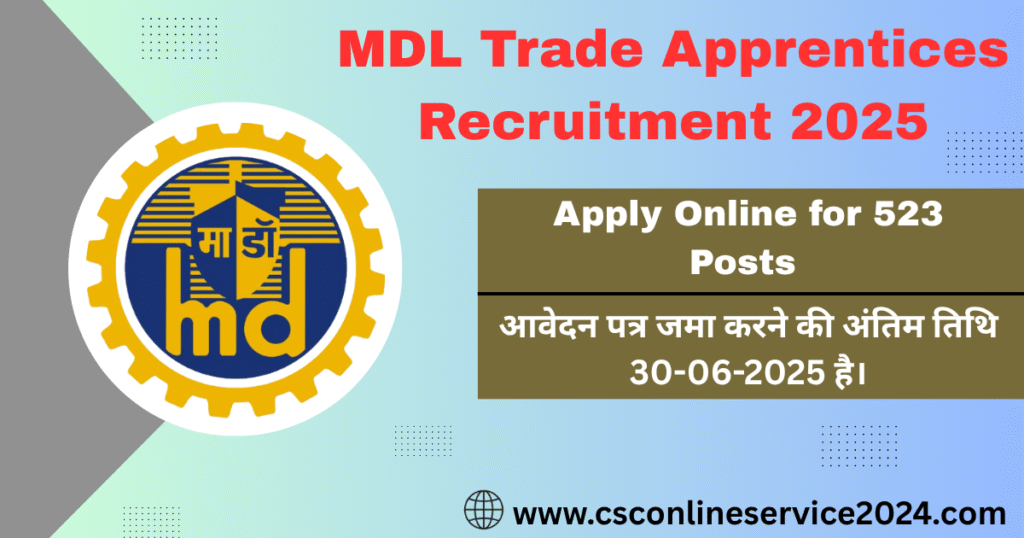 MDL Trade Apprentices