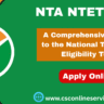 NTA NTET