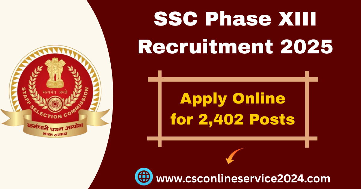SSC Phase XIII