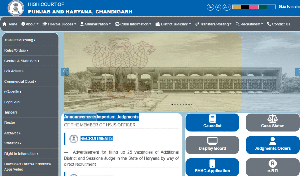 High Court Punjab and Haryana