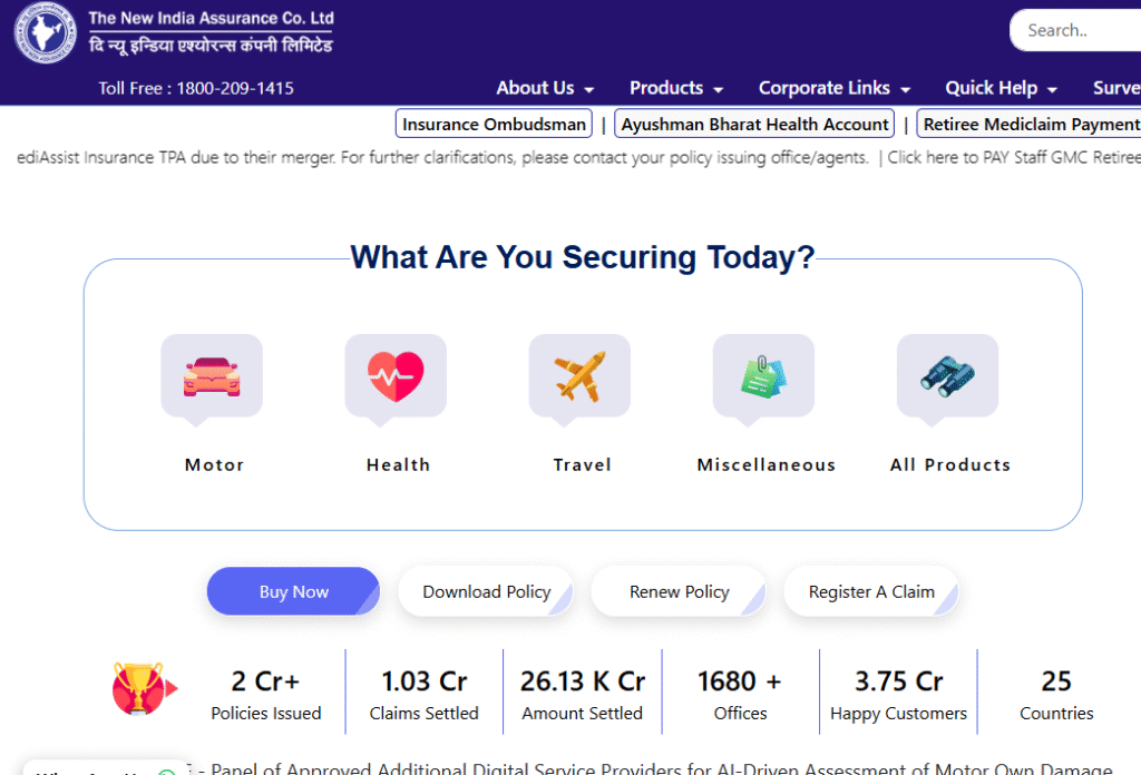 The New India Assurance 