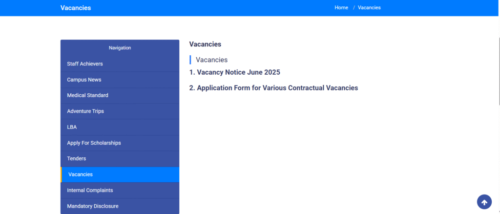 Sainik School Karnal Vacancy 2025