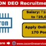 HARTRON DEO Recruitment 2025