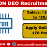 HARTRON DEO Recruitment 2025