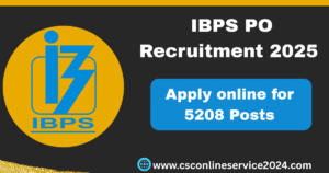 IBPS PO Recruitment 2025