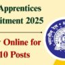 ICF Apprentices Recruitment 2025