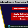 Punjab Subordinate Services Selection