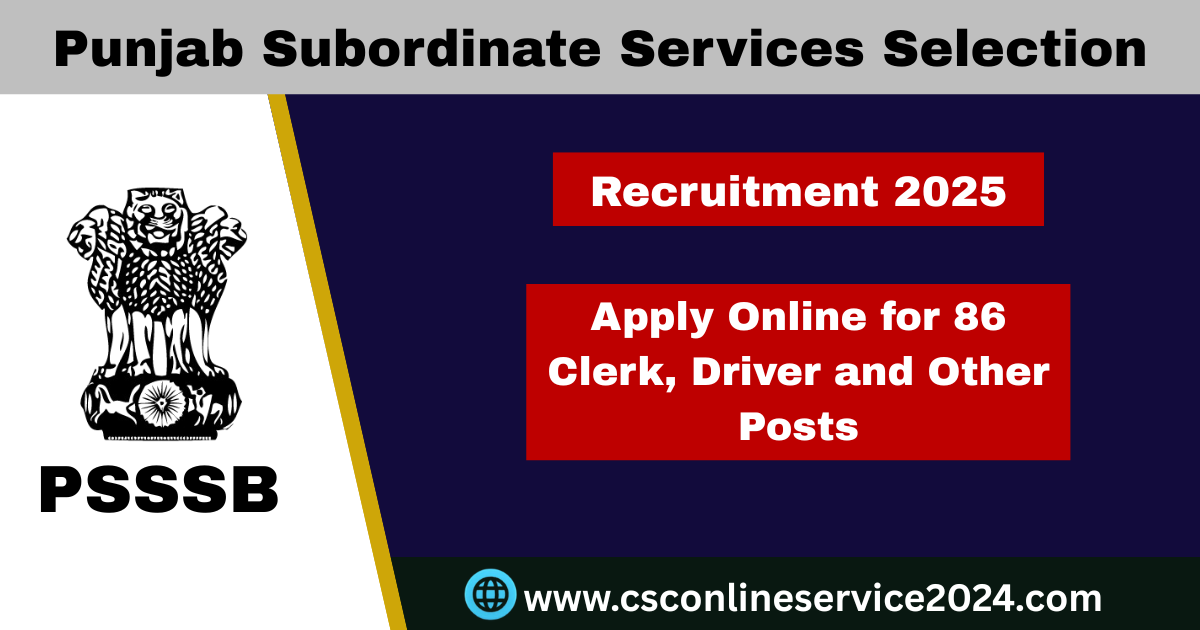 Punjab Subordinate Services Selection