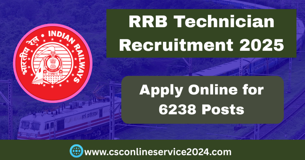 RRB Technician Recruitment 2025