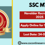 SSC MTS Havaldar Recruitment 2025
