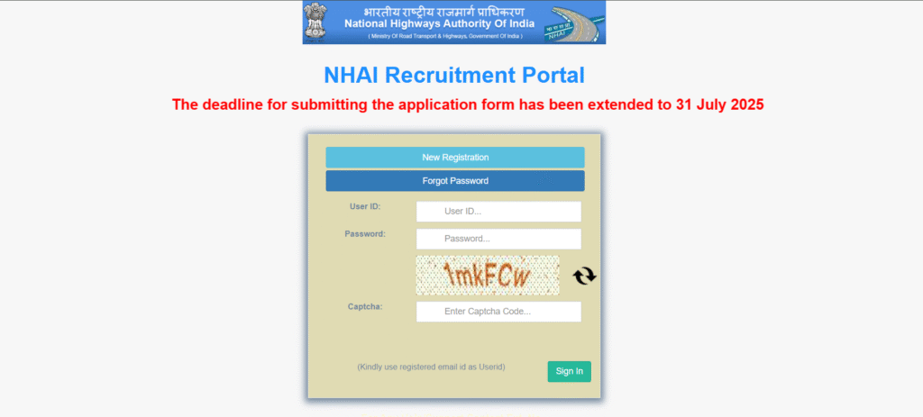 NHAI Deputy Manager