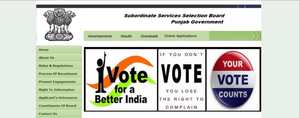 Punjab Subordinate Services Selection