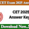 HSSC CET Exam 2025 Answer Key