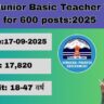 HPRCA Junior Basic Teacher Vacancy 2025