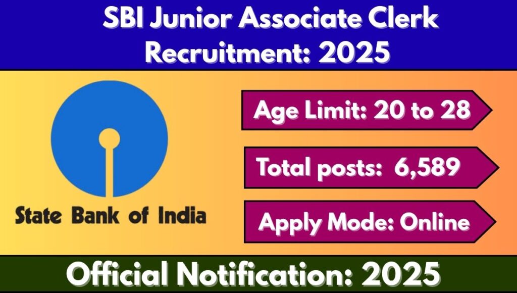 SBI Junior Associate Clerk