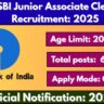 SBI Junior Associate Clerk