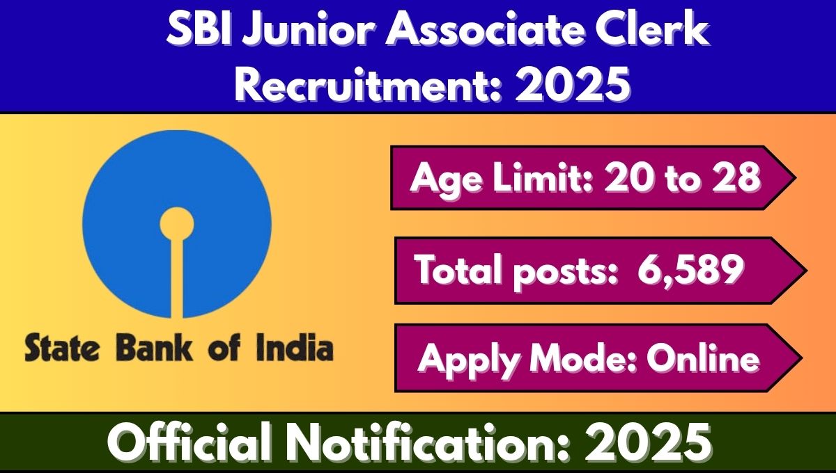 SBI Junior Associate Clerk