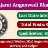 Gujarat Anganwadi Recruitment 2025