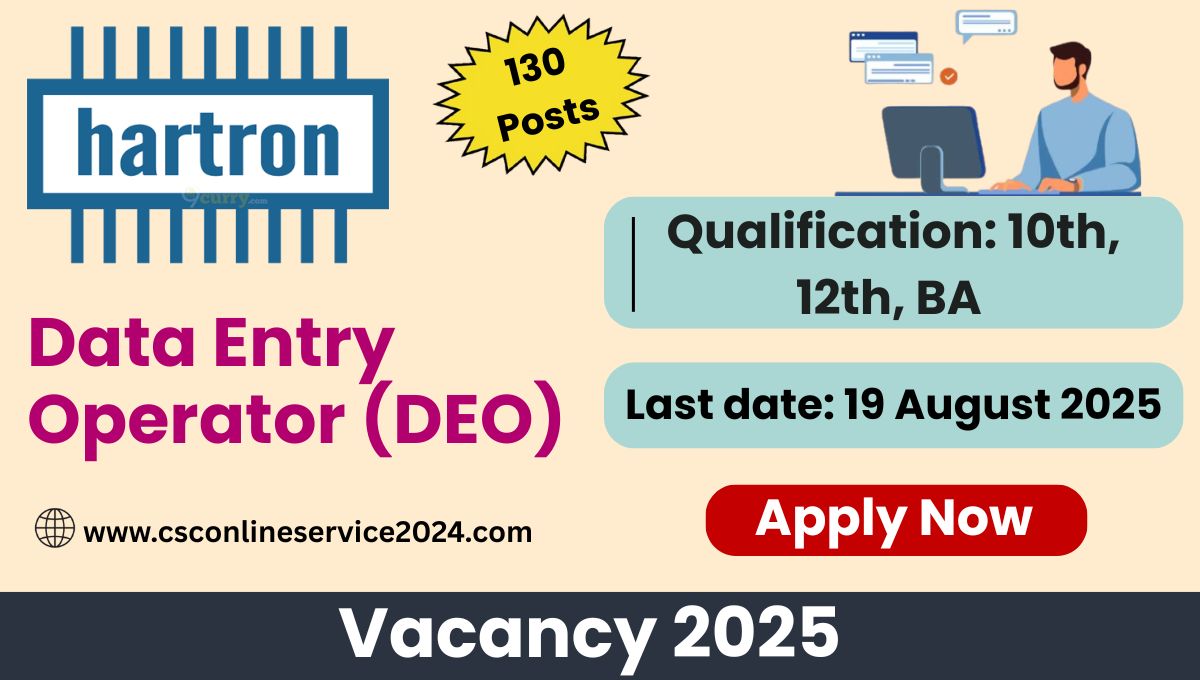 HARTRON DEO Vacancy