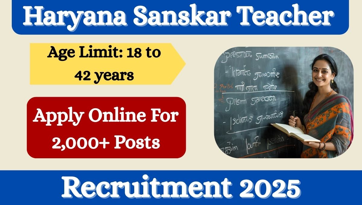Haryana Sanskar Teacher