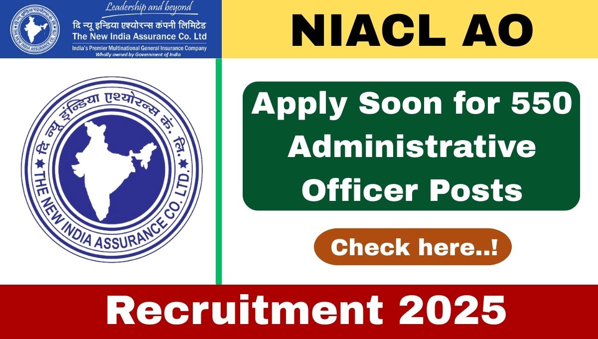 NIACL AO Recruitment 2025