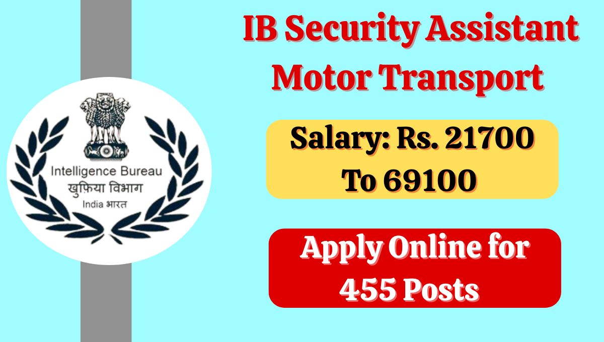 IB Security Assistant Motor Transport