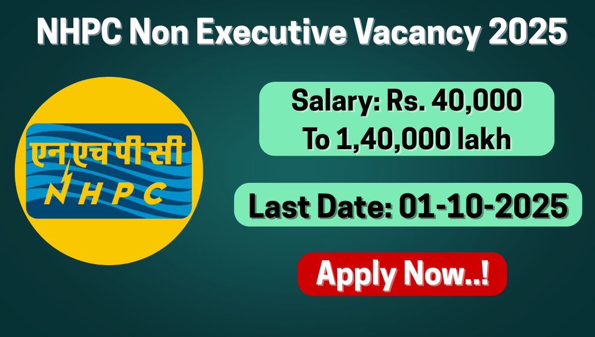 NHPC Non Executive Vacancy 2025