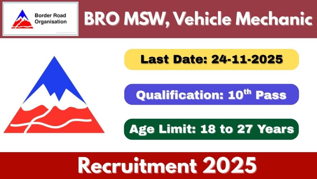 BRO MSW, Vehicle Mechanic 