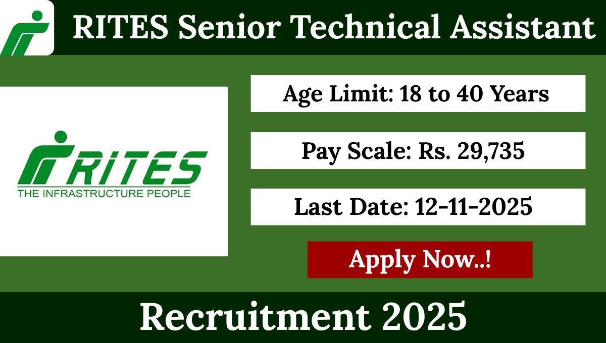 RITES Senior Technical Assistant