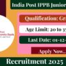 India Post IPPB Junior Associate