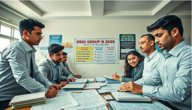HSSC Group D Exam Pattern and Salary 