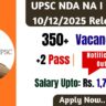 UPSC NDA NA I Paper 10/12/2025