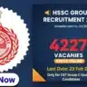 HSSC CET Phase-II Group C Bharti 2026