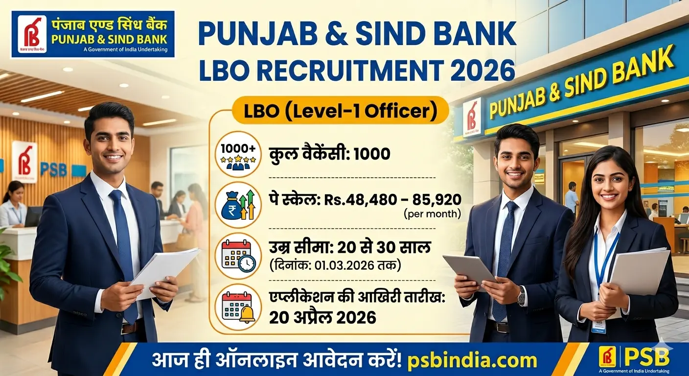 Local Bank Officer Lateral Bharti 2026