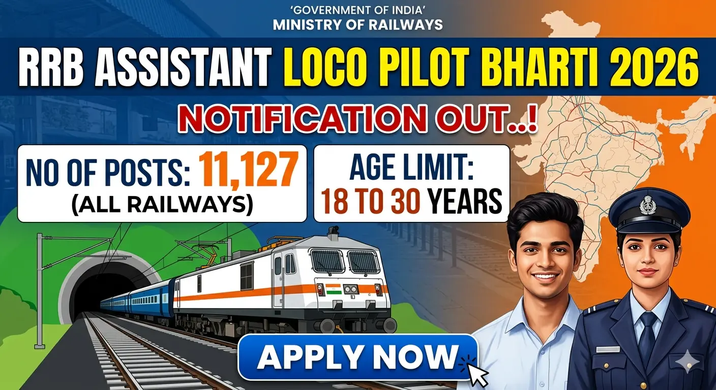 RRB Assistant Loco Pilot Bharti 2026