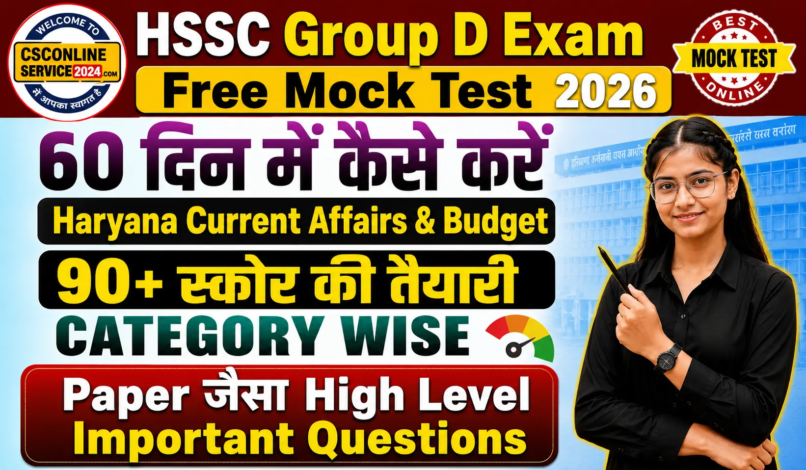 Haryana Current Affairs & Budget